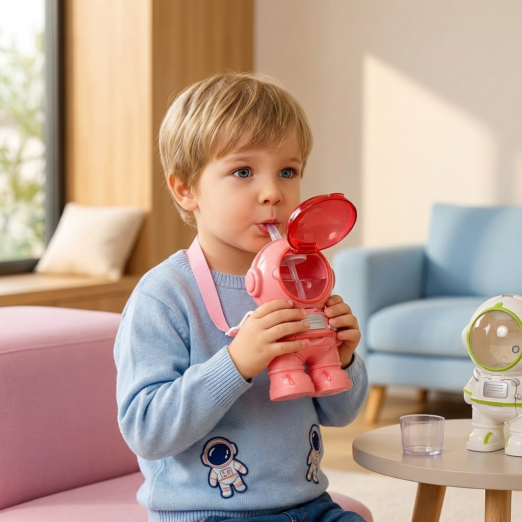 Astronaut Trinkflasche für Kinder