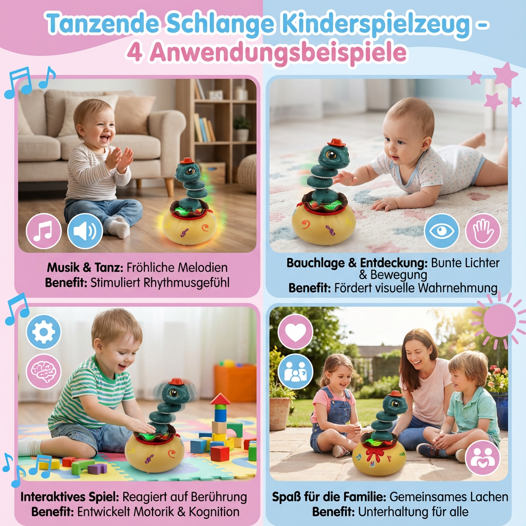 Tanzende Schlange Kinderspielzeug