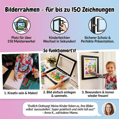 Bilderrahmen - für bis zu 150 Zeichnungen