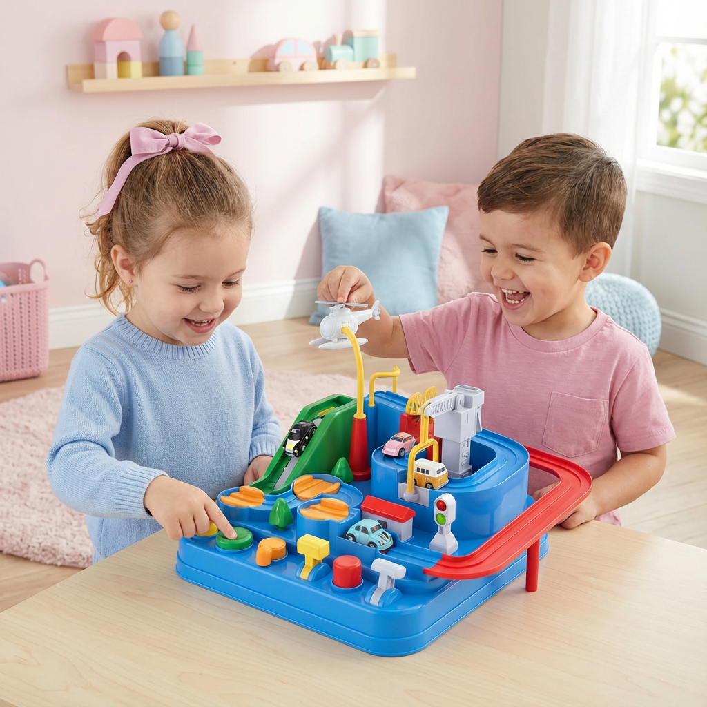 Pädagogisches Fahrzeug Geschicklichkeitsspiel für Kinder