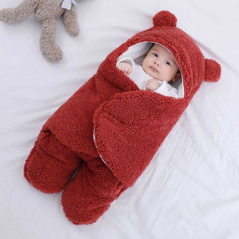 Kuscheliger Baby Wickel-Schlafsack