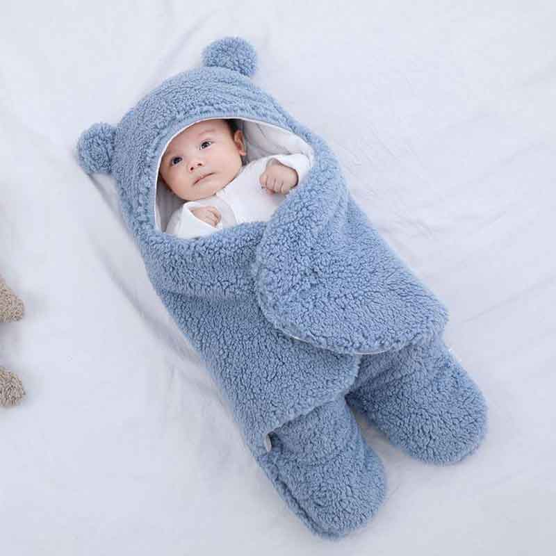 Kuscheliger Baby Wickel-Schlafsack