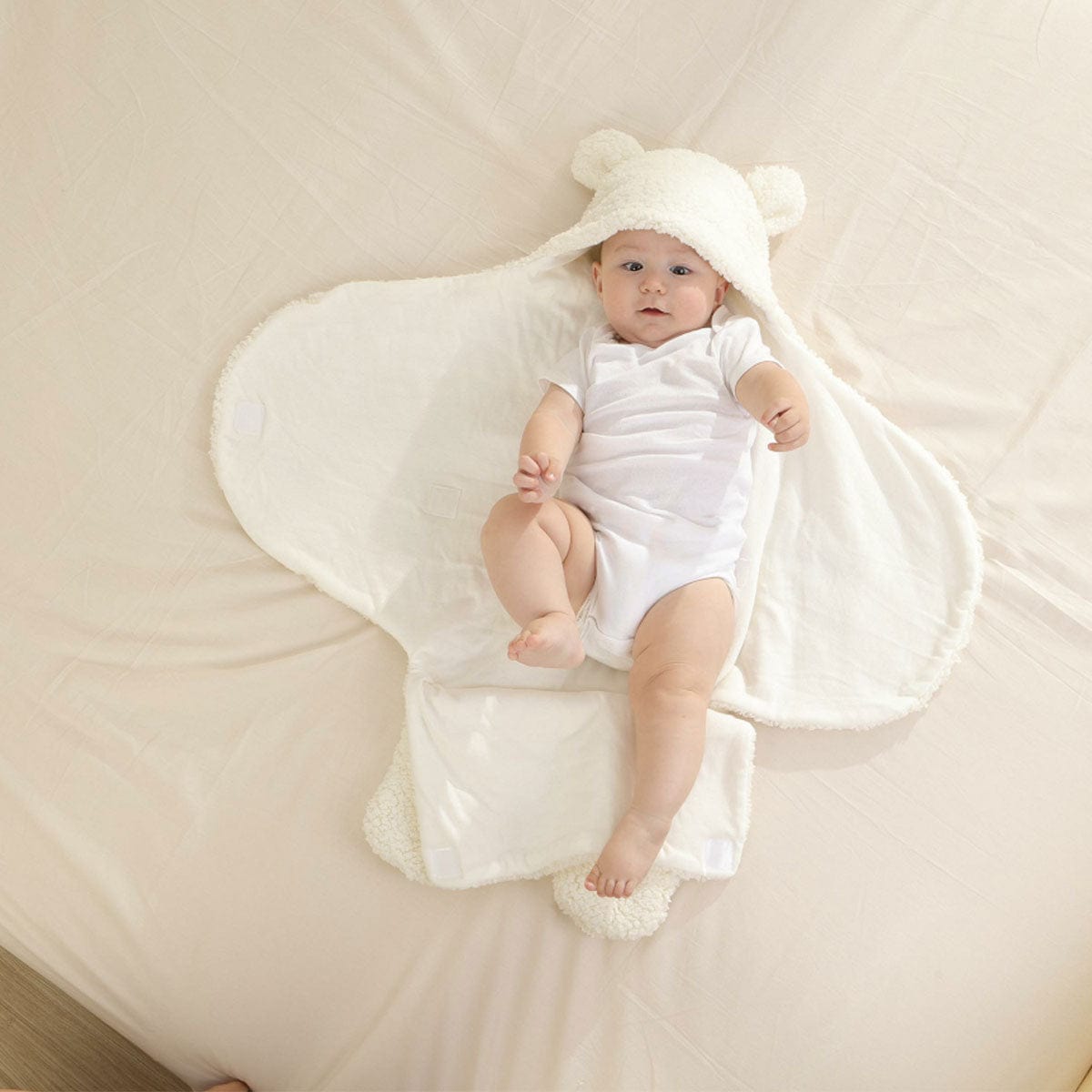 Kuscheliger Baby Wickel-Schlafsack