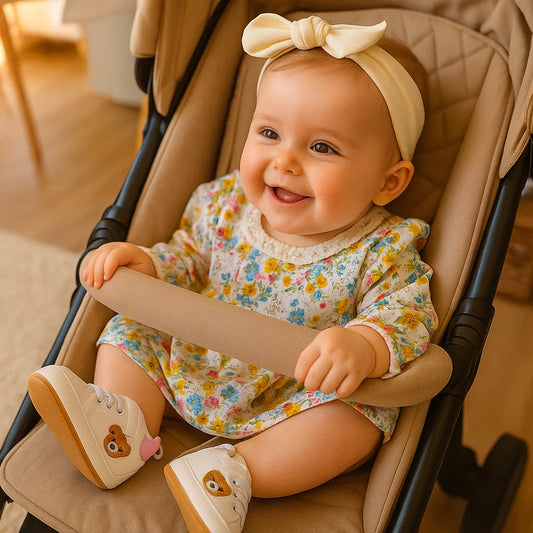 Kleinkind Schuhe im niedlichen Bärendesign