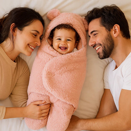 Baby Decke und Schlafanzug im Bärendesign