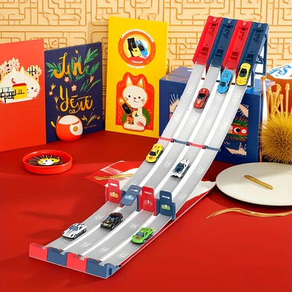 SprungTrack – Katapult-Rennbahn für Kinder