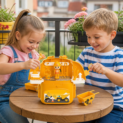 3-in-1 Rucksack-Spielset für unterwegs