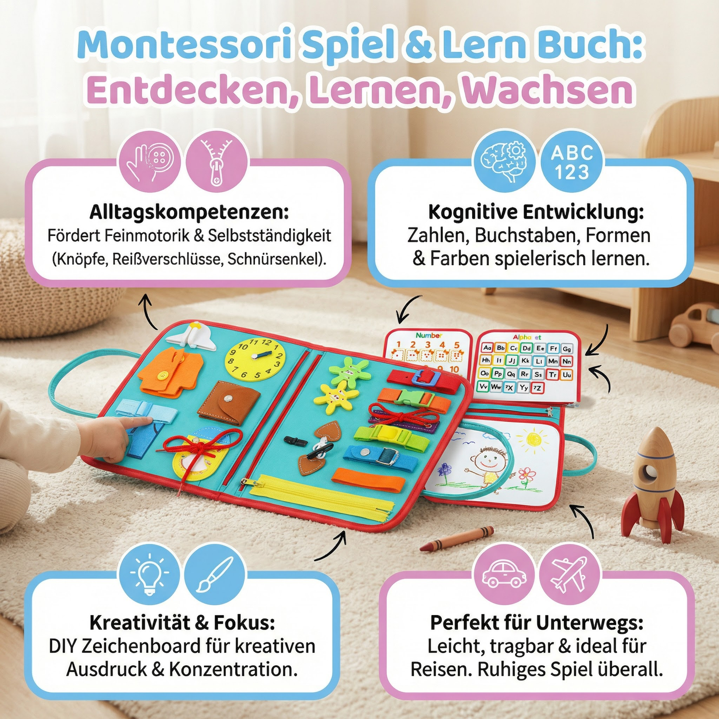 Montessori Spiel&Lern Buch