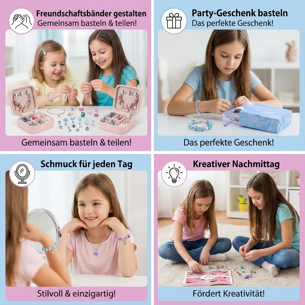 Schmuck Bastel Set zum Selber Machen