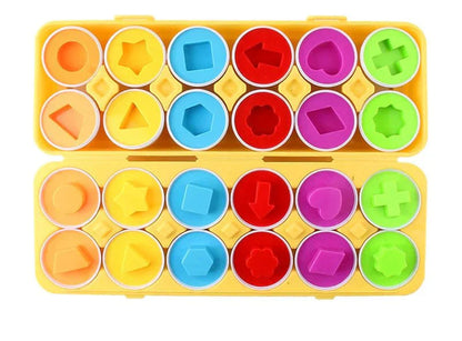 Farbenfrohes und Lernförderndes Eier-Set