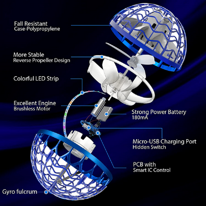 Magischer LED-Flugball