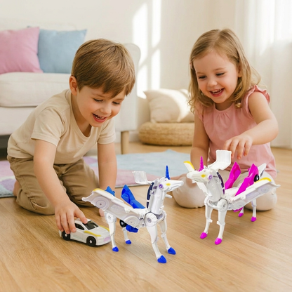 Transformierende Einhorn Spiel Autos