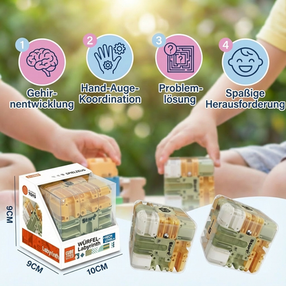 3D Labyrinth Puzzle Würfel