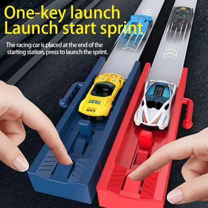 SprungTrack – Katapult-Rennbahn für Kinder