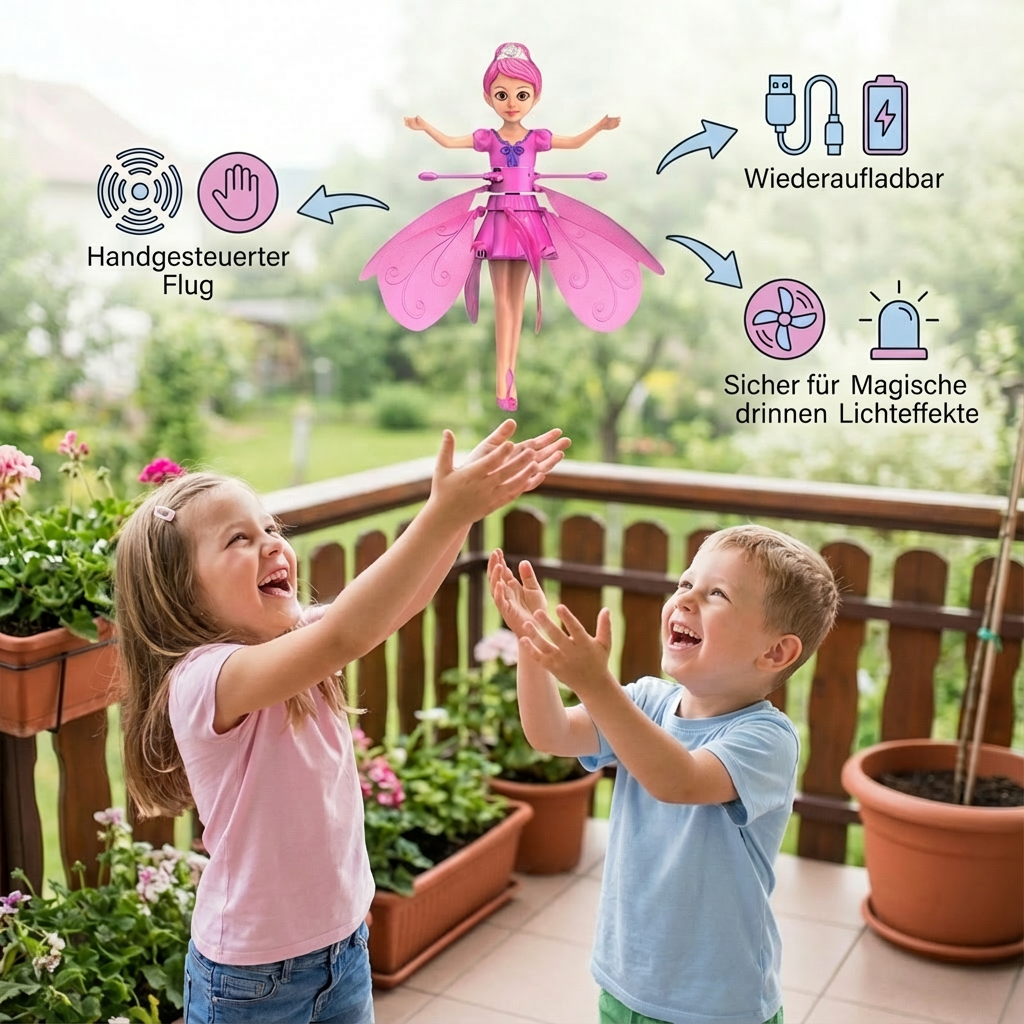 Schwebende Zauberfee Kinderspielzeug