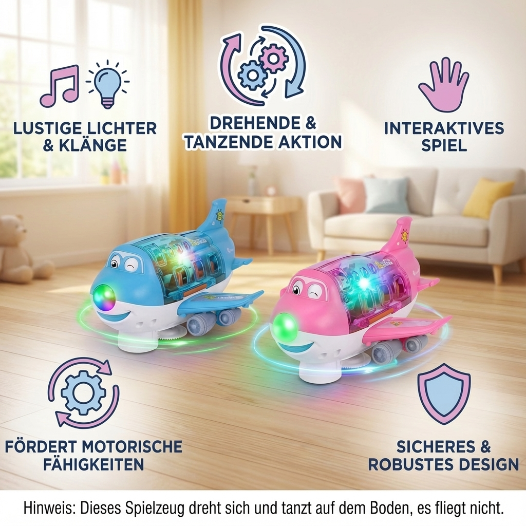 Lustiges & Tanzendes Flugzeug Spielzeug