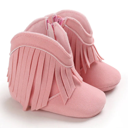 Cowboystiefel für Mädchen mit Fransen – Starker Look und Komfort