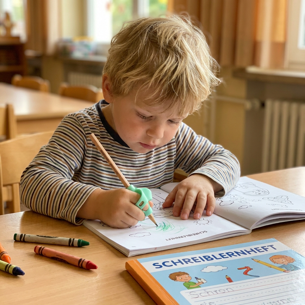 Ergonomische Silikon-Schreibhilfen für Stifte