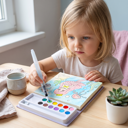 Alles-in-einem Aquarell-Malbuch