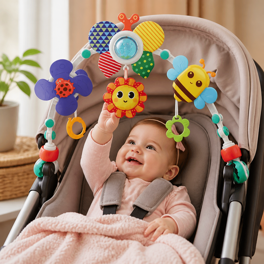Hängespielzeug für den Kinderwagen
