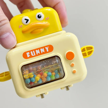 Spaß auf Rädern – Buntes Spielzeugauto mit Tiermotiven
