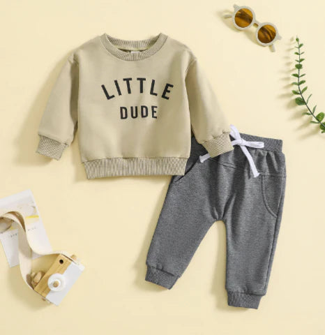 Cooles 'Little Dude' Set aus Baumwolle