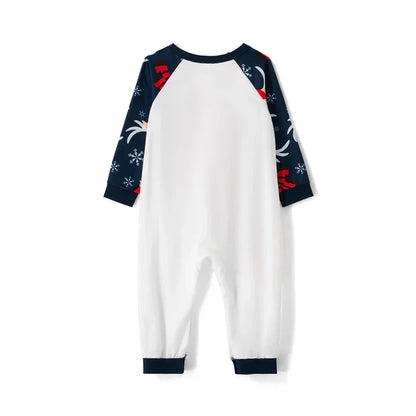 Weihnachts-Pyjama-Set für die Familie – Lustiger Rentier-Druck für Groß und Klein