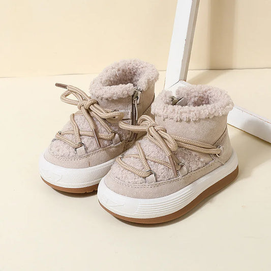 Kuschelige Winter-Boots – Warm & Rutschfest Für Kleine Füße
