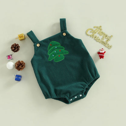 Weihnachtsstrampler für Babys – Niedlicher Overall mit Weihnachtsdesign