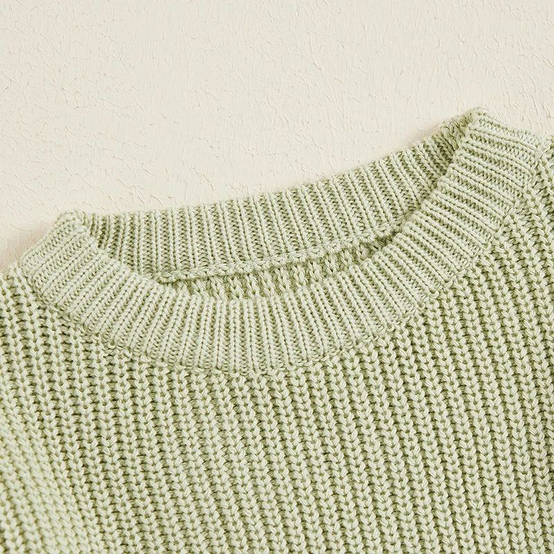 Weicher Gestrickter Kinderpullover – Bequem und Kuschelig für Jeden Tag