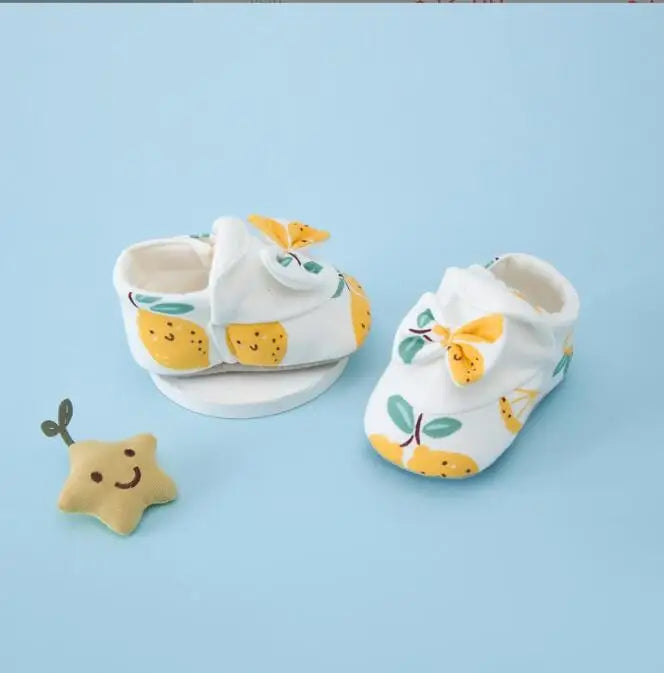 Weiche Babyschuhe mit Schleife – Bequem und Niedlich für Kleine Füße
