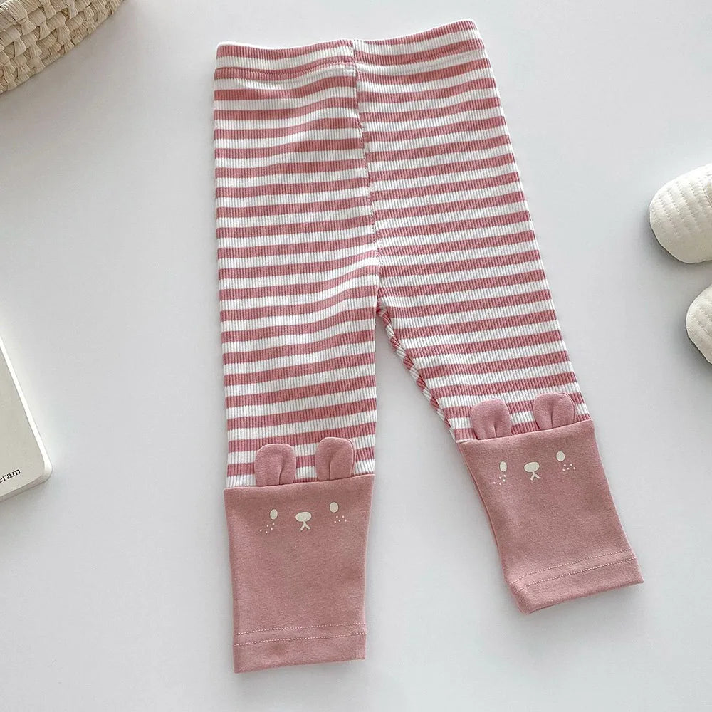 Weiche Kinder Leggings mit Tiermotiven – Bequeme Hose für die Kleinsten