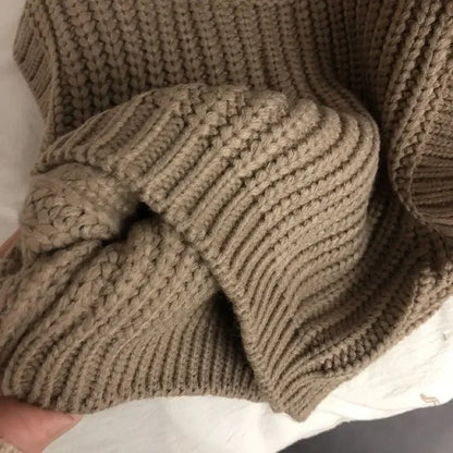 Weicher Strickpullunder – Wärmende Strickweste im Oversize-Look