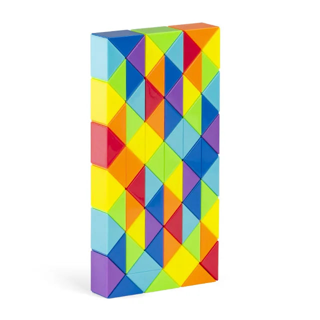 Knobelspaß – Bunter Schlangenwürfel