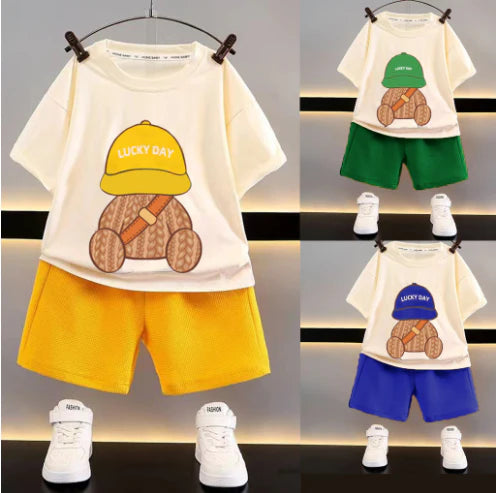 Funky & Fresh – Kinder Kleidungsset mit T-Shirt und Shorts
