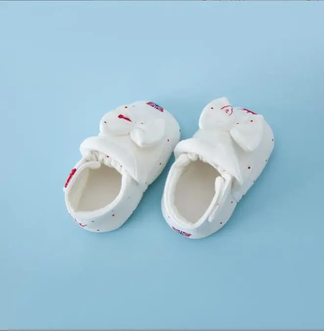 Weiche Babyschuhe mit Schleife – Bequem und Niedlich für Kleine Füße