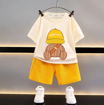 Funky & Fresh – Kinder Kleidungsset mit T-Shirt und Shorts