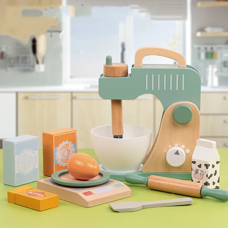 Mini Küchenchef – Küchenspielzeug Set mit Mixer und Zubehör