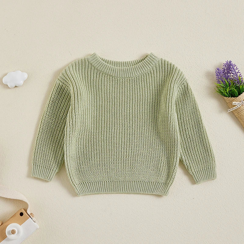 Weicher Gestrickter Kinderpullover – Bequem und Kuschelig für Jeden Tag