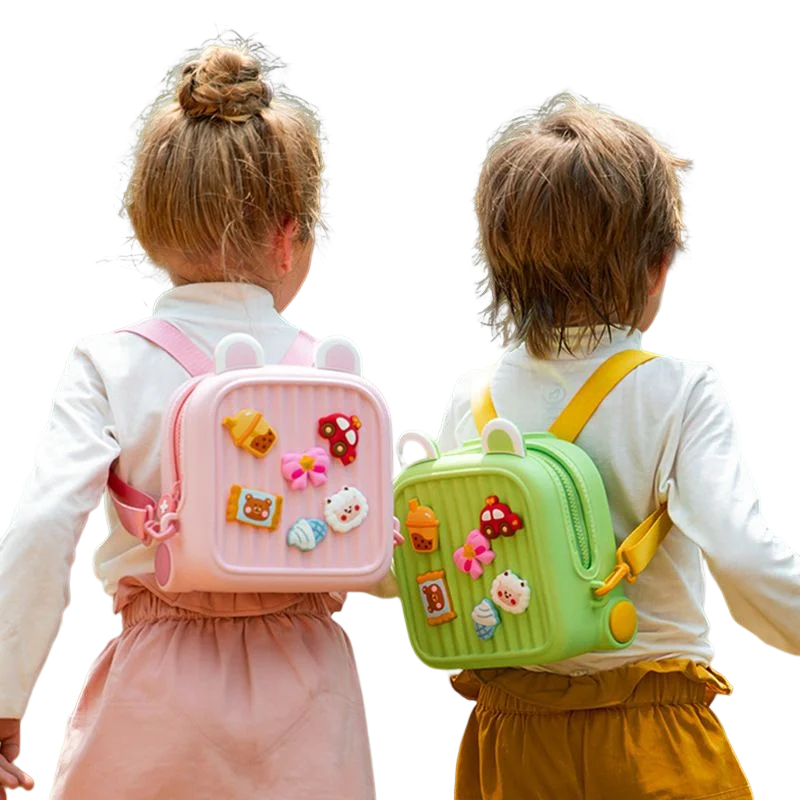 Süßer Kinderrucksack mit 3D-Tiermotiven – Perfekt für Abenteuer