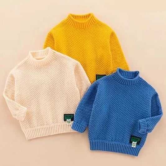 Warm & Stylisch – Oversize Pullover für Kinder in Trendfarben