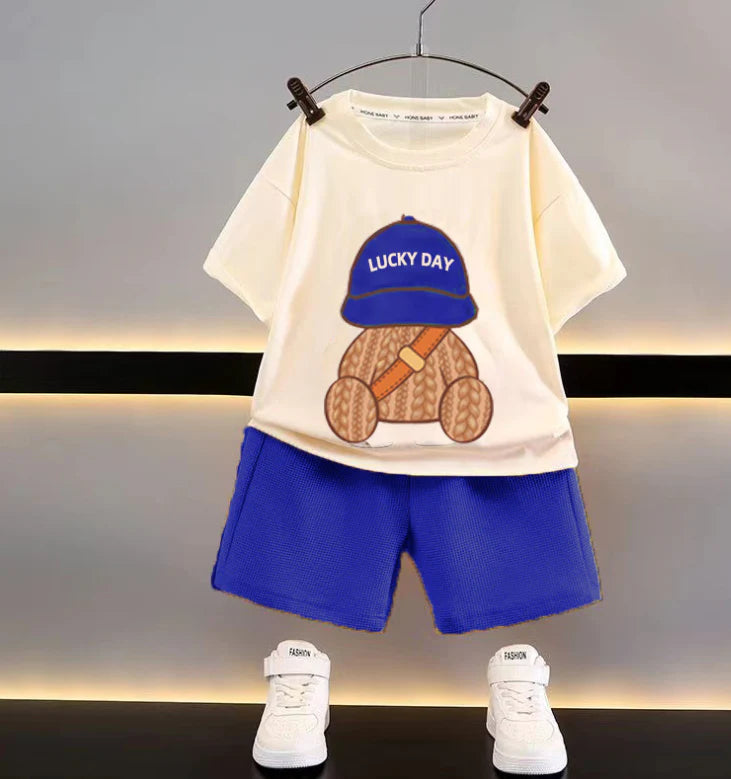 Funky & Fresh – Kinder Kleidungsset mit T-Shirt und Shorts