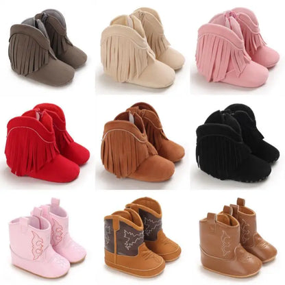 Cowboystiefel für Mädchen mit Fransen – Starker Look und Komfort