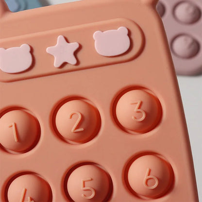 Beißring & Fidget-Spielzeug – Weicher Silikon-Stresslöser Für Babys