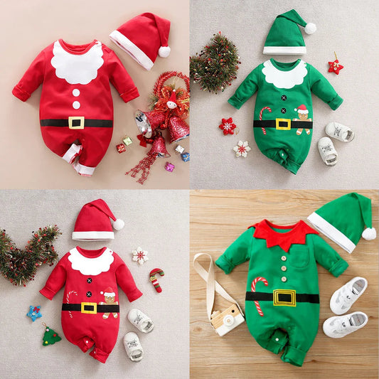 Kuscheliges Design - Baby Weihnachtskostüm