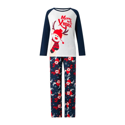 Weihnachts-Pyjama-Set für die Familie – Lustiger Rentier-Druck für Groß und Klein