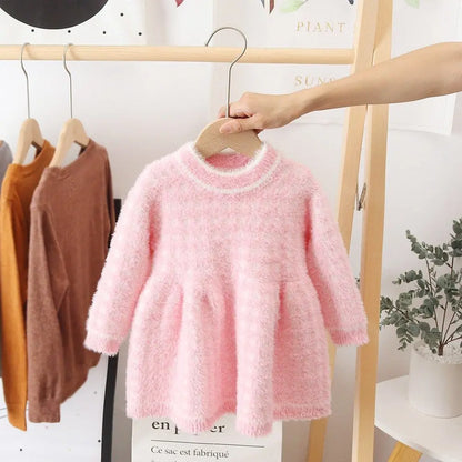 Schön Warm - Fleece-Kleid für Kinder