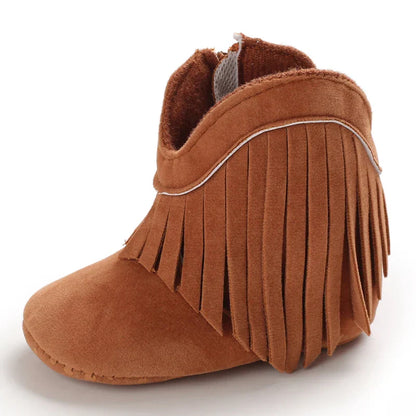 Cowboystiefel für Mädchen mit Fransen – Starker Look und Komfort
