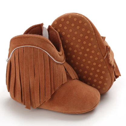 Cowboystiefel für Mädchen mit Fransen – Starker Look und Komfort