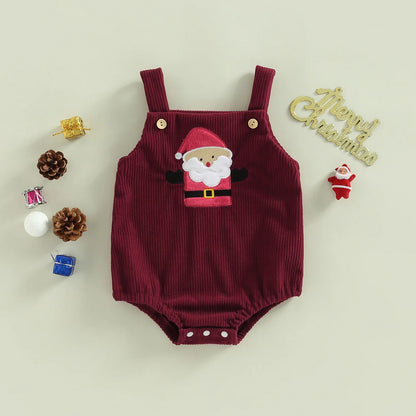 Weihnachtsstrampler für Babys – Niedlicher Overall mit Weihnachtsdesign